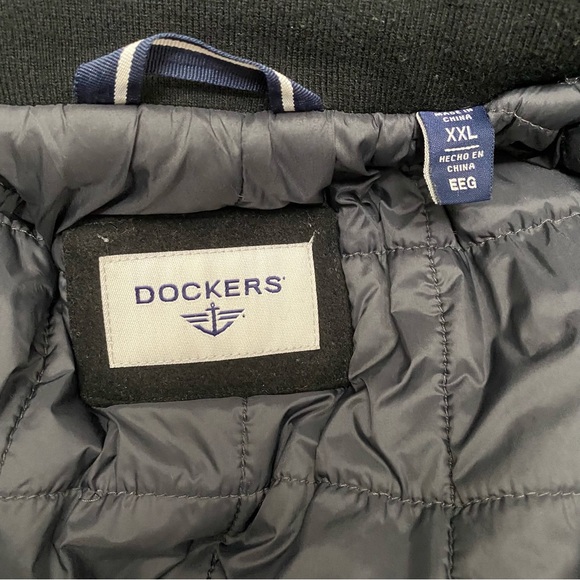 Dockers Wool Blend Double Layer Coat - Picture 12 of 15